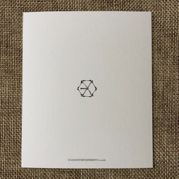 EXO SUHO [ EX'ACT ] Official Polaroid Photocard Set of 2 / Postcard / New / Gift