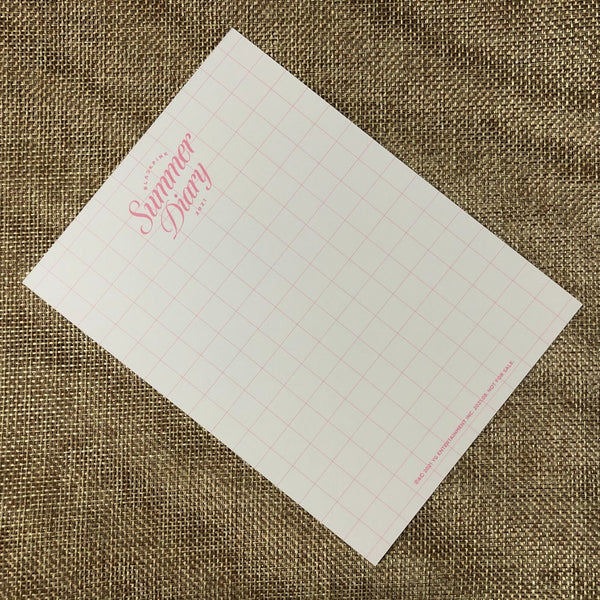BLACKPINK ROSE #1 [ 2021 SUMMER DIARY ] Official Postcard Photocard / New / Gift