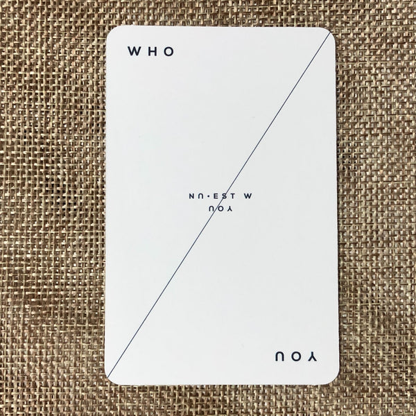 Nu'est W REN [ WHO, YOU ] Official Photocard, 2nd Mini You Ver / New / Gift