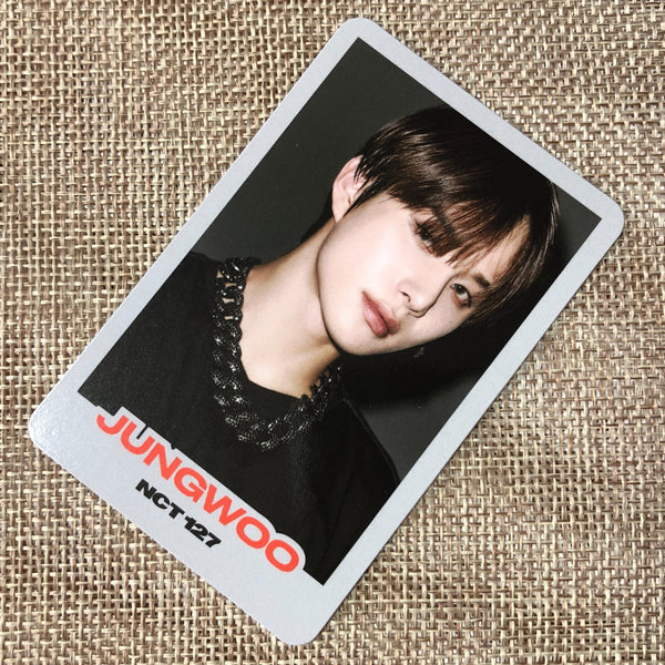 NCT 127 JUNGWOO [BADDIES Pop-Up Street] Official Trading Photocard / New / Gift