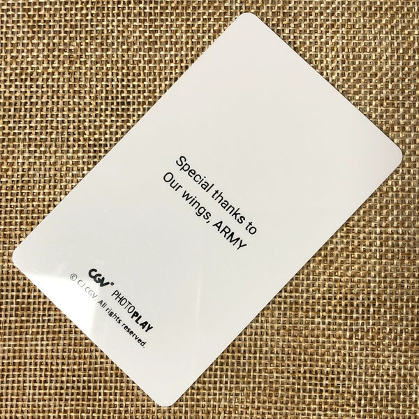 BTS RM #1 [ Break The Silence Movie ] Official Ticket Photocard / New / Gift