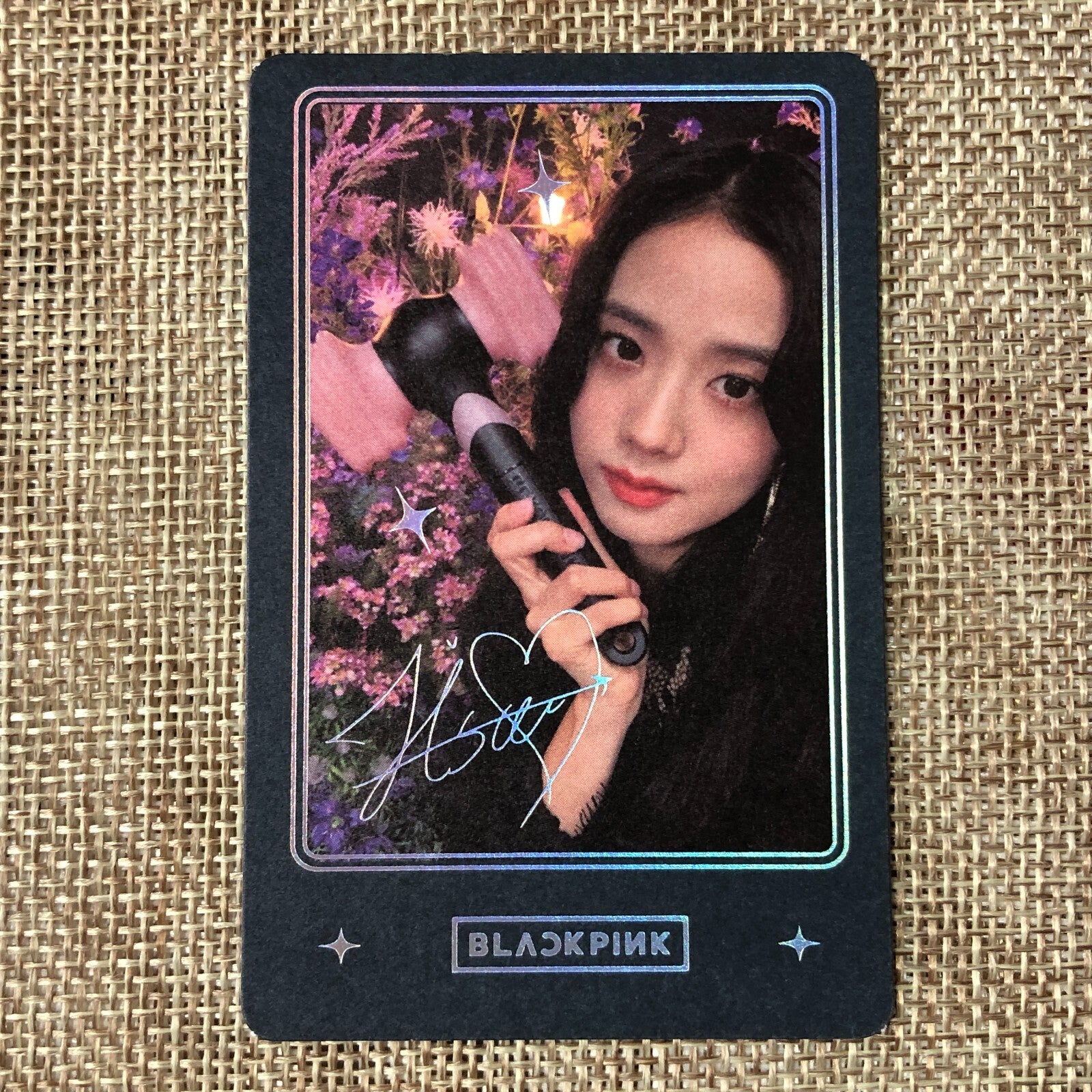 BLACKPINK JISOO [Blink Lightstick Ver. 2] Official Limited Photocard / Gift