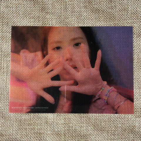 BLACKPINK JISOO [ Photobook Limited Edition ] Official Postcard / New / Gift