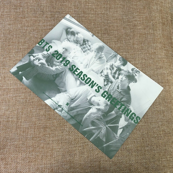 BTS GROUP #2 [2019 Season's Greetings] Official Mini Poster Postcard / Gift