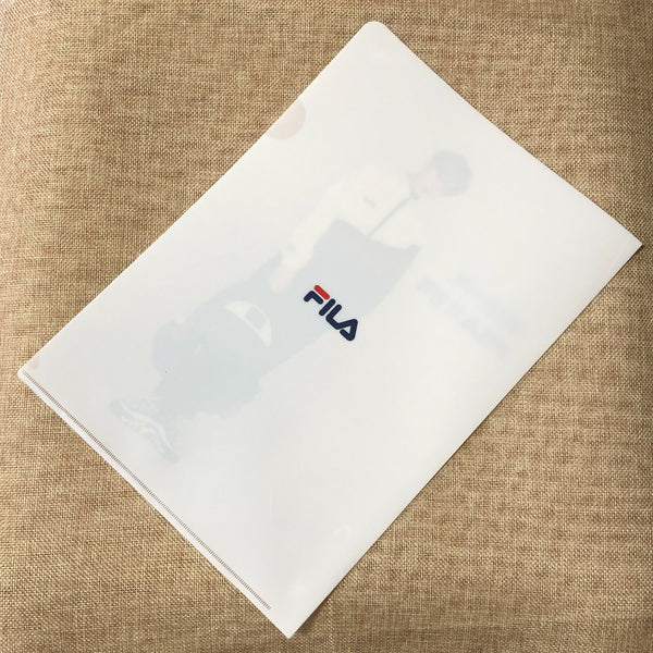 BTS SUGA [ FILA ] Official Clear File Holder / New, Rare / Gift