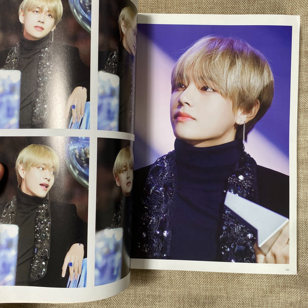 BTS V [ GLEAM DREAM Exhibition Photobook ] Nuna V 420 p, 22x32 cm/Good, Rare /+G