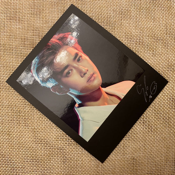 EXO SUHO [ Exo Planet #3 The EXOrDIUM ] Official Polaroid Photocard / New / Gift