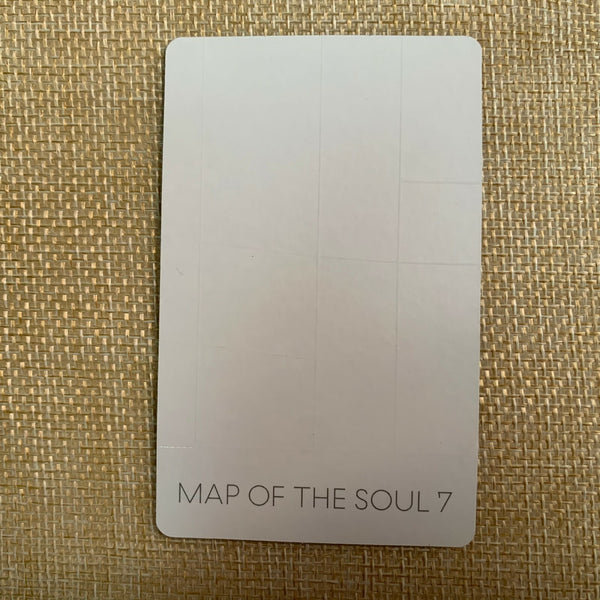 BTS JUNGKOOK [ Map Of The Soul 7 ] Official Photocard, Album Ver 3 / New / Gift