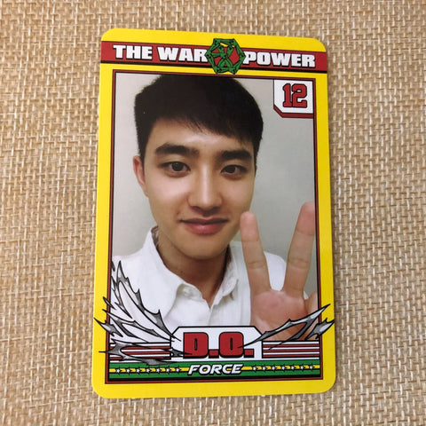 EXO D.O. #1 [The War Power of Music] Official Photocard, 4th Repackage / Gift