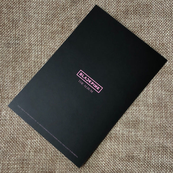 BLACKPINK JISOO #4 [ THE ALBUM ] Official Postcard, 1st Full Album / New / Gift
