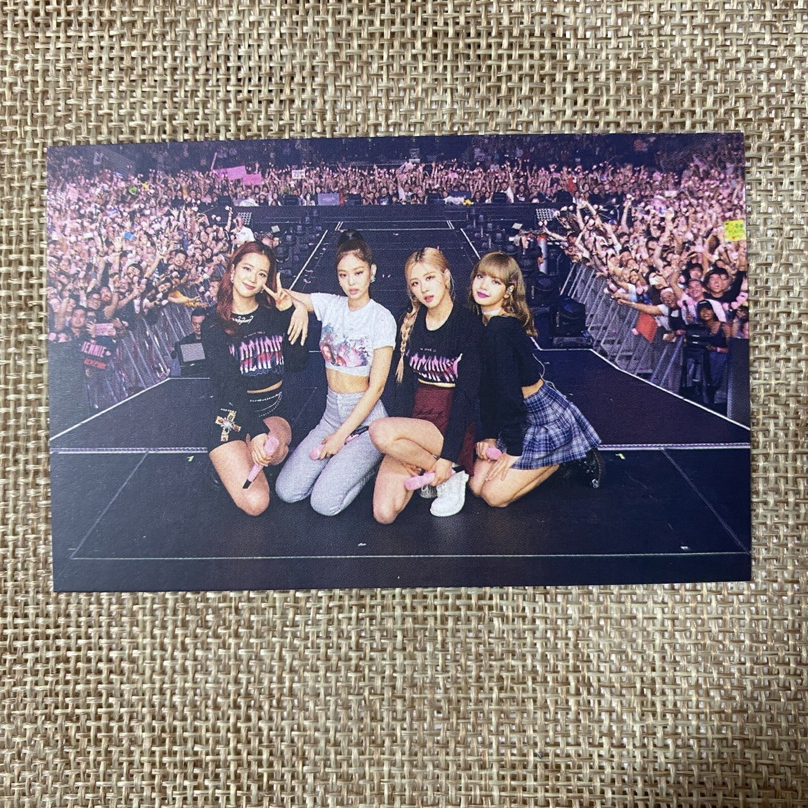 BLACKPINK GROUP #4 [2019 Concert PRIVATE STAGE Chapter 1] Official Photocard /+G