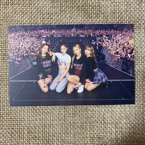 BLACKPINK GROUP #4 [2019 Concert PRIVATE STAGE Chapter 1] Official Photocard /+G
