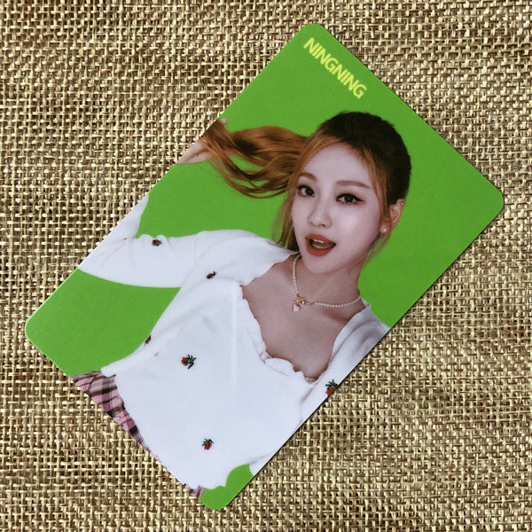 AESPA NINGNING [ Lotte Chilsung TAMS Zero ] Official Photocard / New / Gift