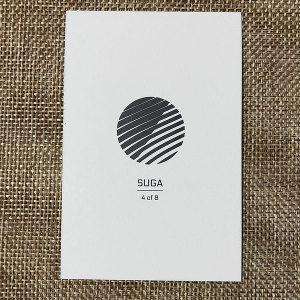 BTS SUGA 4/8 [The Wings Tour Final Concert] Official Mini Photocard / New / Gift