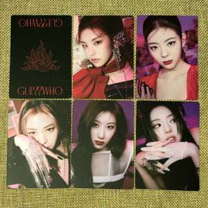 ITZY GROUP [ GUESS WHO ] Official Special Photocard Set / New / Gift