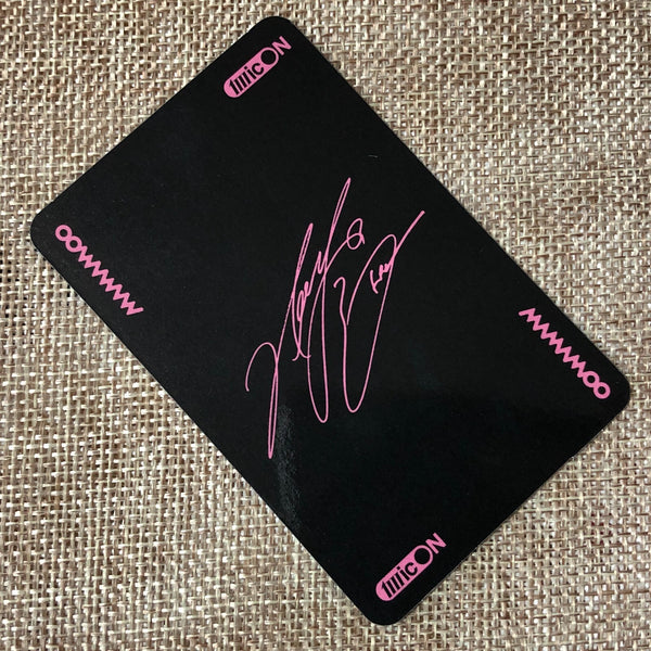 MAMAMOO HWASA [ MIC ON ] Official Photocard / New / Gift