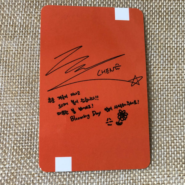 EXO CHEN #3 [CBX Blooming Days] Official Photocard, 1st Mini Album / New / Gift