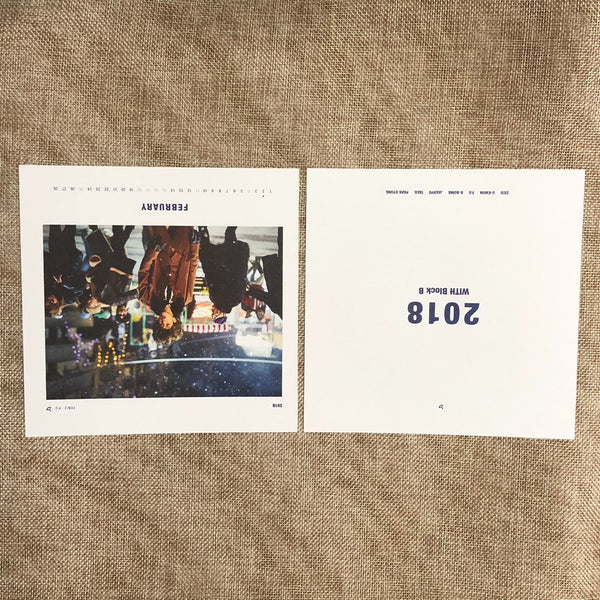 BLOCK B GROUP [ Re:MONTAGE ] Official Calendar Photo Set / New, Rare / Gift