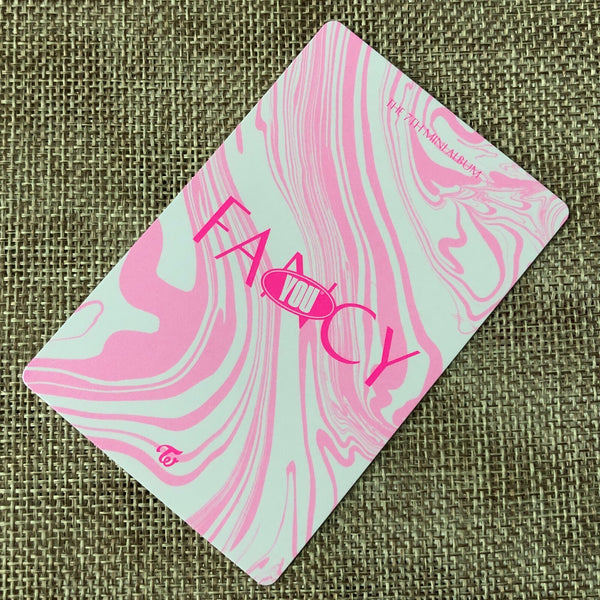 TWICE SANA [ FANCY YOU ] Official Pre-Order Photocard, C Ver. / New / Gift