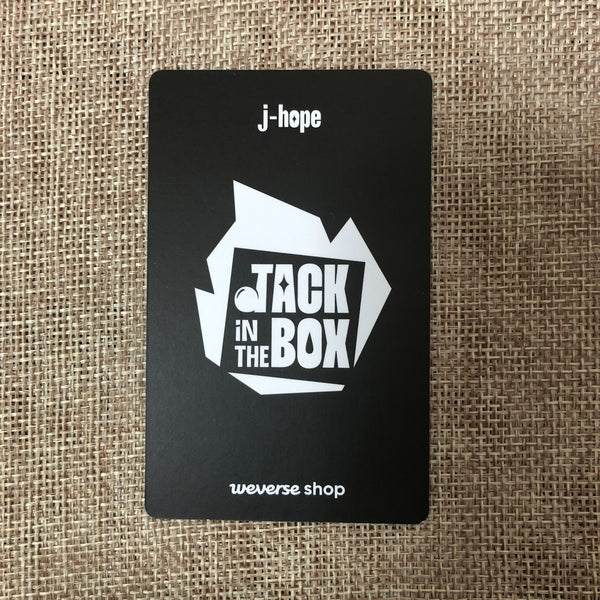 BTS J-HOPE #2 [ JACK IN THE BOX ] Official Photocard, Weverse POB / New / Gift