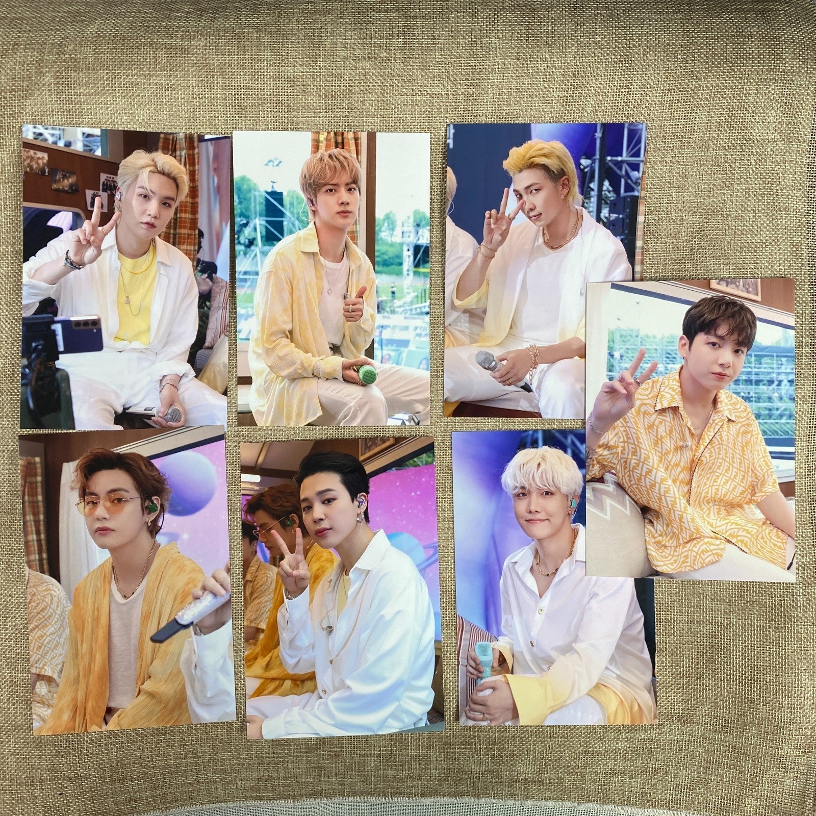 BTS [ 2021 Muster SOWOOZOO ] Official Blu-ray Live Photo Set (All Member) / New