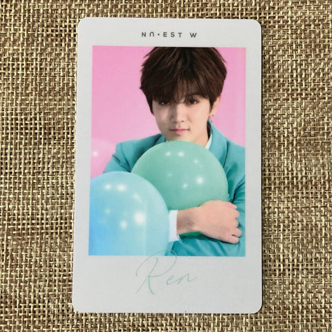 Nu'est REN [ NU'EST X SPOONZ ] Official Photocard / New, Rare / Gift