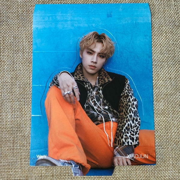 NCT XIAOJUN [Wayv Kick Back] Official Hologram Photocard Set, SMTOWN / Gift