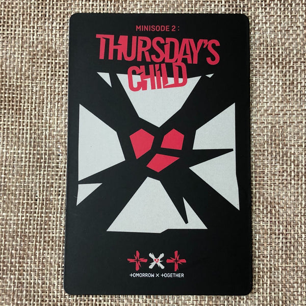 TXT SOOBIN [Minisode 2 Thursday's Child] Official Lenticular Photocard / Gift