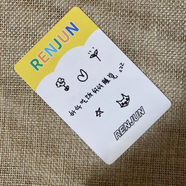 NCT RENJUN #5 [ MOEVIR Magazine ] Official Trading Photocard / New, Rare / Gift