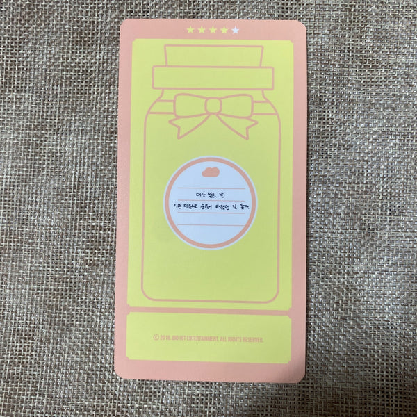 BTS JUNGKOOK #4 [4th Muster Happy Ever After] Official Cloud Photocard / Gift