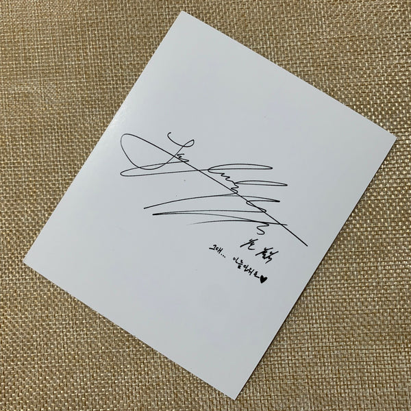 BTS JUNGKOOK [ WINGS ] Official Polaroid Photocard, 2nd Album / New / Gift