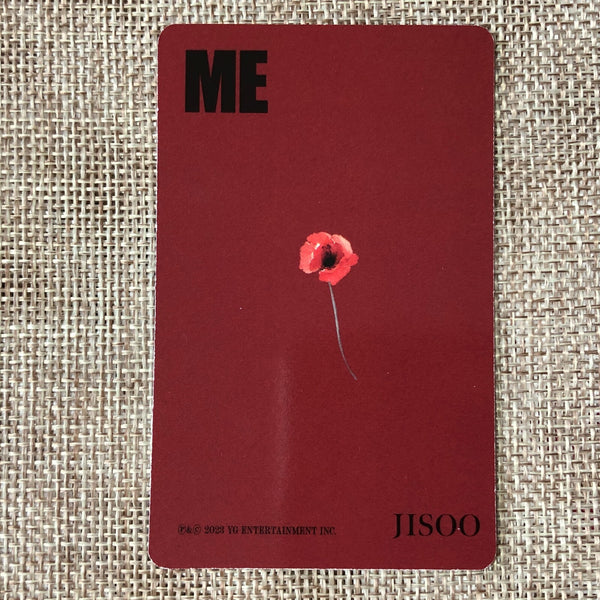 BLACKPINK JISOO [ ME ] Official Photocard, Solo 1st Single Tag Ver. / New / Gift
