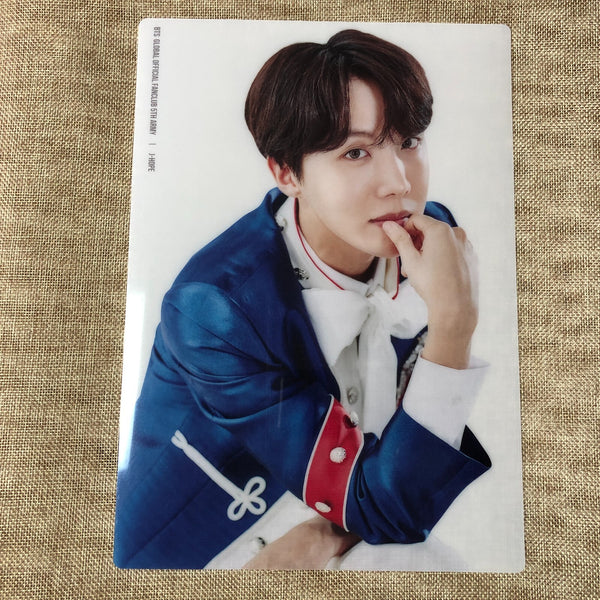 BTS [Fanclub ARMY 5th Membership Kit] Official Plastic Pad Sheet Set / Gift