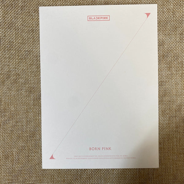 BLACKPINK LISA #4 [Born Pink] Official Large Postcard, Box Set Ver. / New / Gift