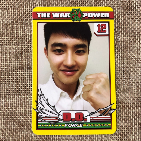 EXO D.O. #2 [The War Power of Music] Official Photocard, 4th Repackage / Gift