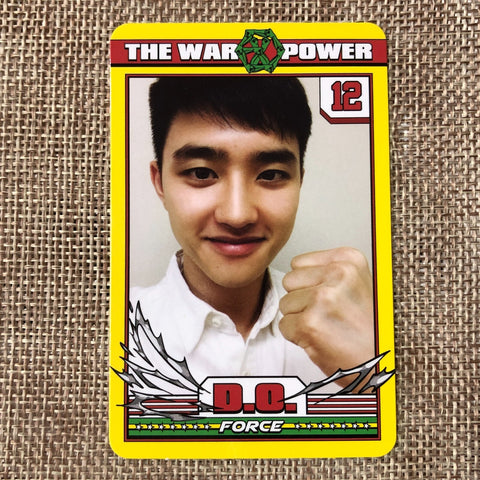 EXO D.O. #2 [The War Power of Music] Official Photocard, 4th Repackage / Gift