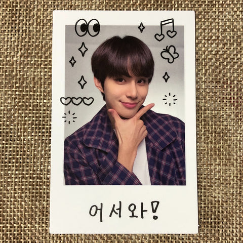 NCT JUNGWOO [HOME TO THE NCT UNIVERSE] Official Polaroid Photocard / New / Gift