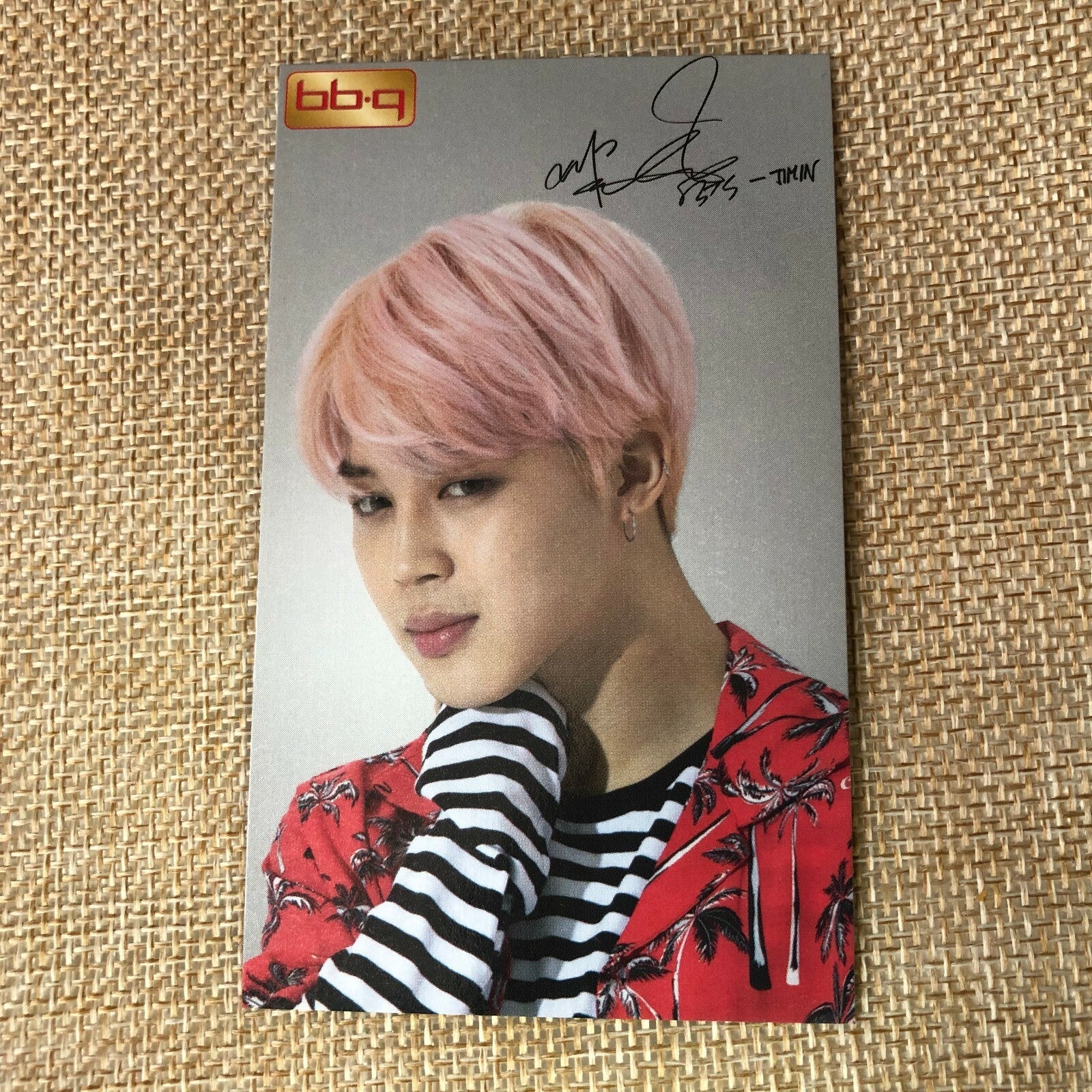 BTS JIMIN #2 [ BBQ ] Official Photocard / New / Gift