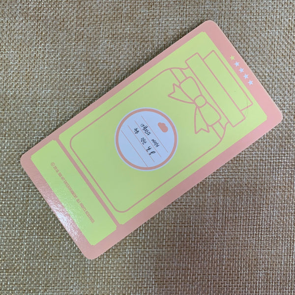 BTS SUGA #1 [4th Muster Happy Ever After] Official Cloud Photocard / New / Gift