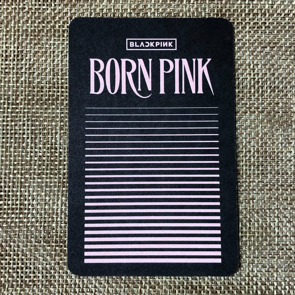 BLACKPINK JISOO #2 [Born Pink World Tour Seoul MD] Official Photocard / Gift