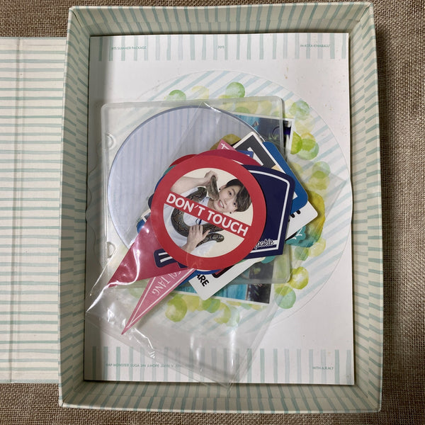 BTS 2015 Summer Package Official Set | DVD, Photobook, Stickers, Case, Fan /+GFT