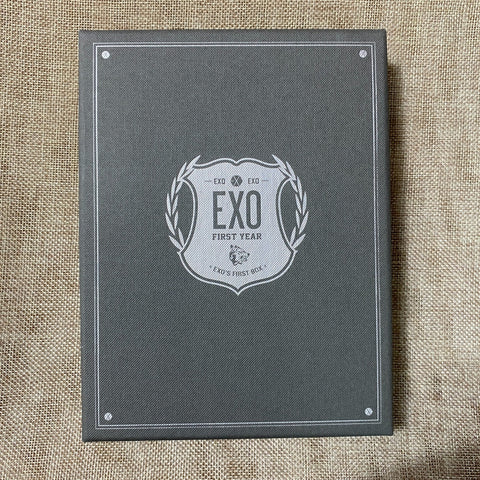 EXO  [ 2014 First Year DVD ] Official DVD Set, 4 DVD / New, Rare / Gift