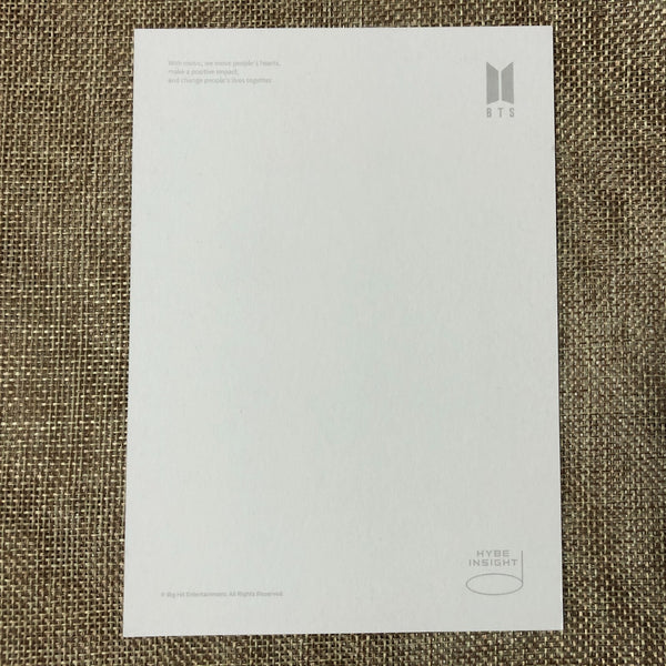 BTS RM #1 [ HYBE INSIGHT ] Official Postcard / New / Gift