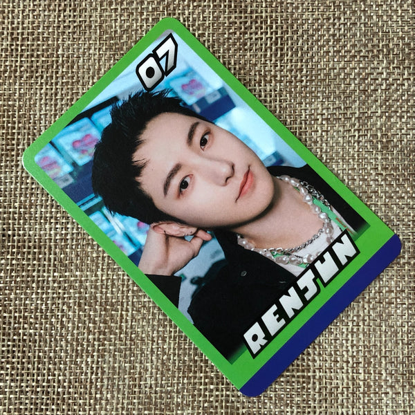 NCT DREAM RENJUN #1 [GLITCH MODE Arcade Center Pop Up] Official Photocard / Gift