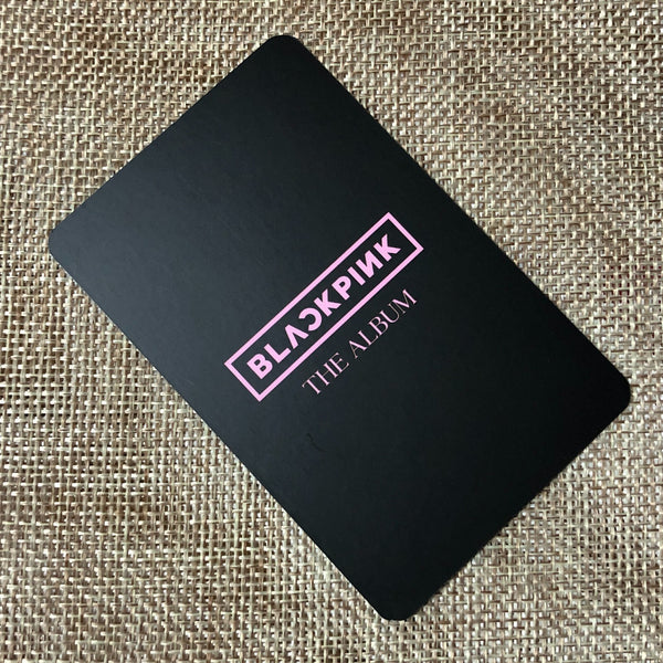 BLACKPINK JISOO [THE ALBUM] Official Photocard, Ktown4U Perks / New, Rare / Gift