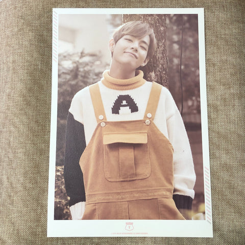 BTS V TAEHYUNG [ 2nd Muster ZIP CODE 22920 ] Official Mini Poster / New / Gift