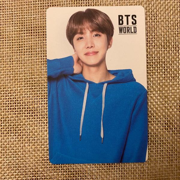 BTS J-HOPE [ World OST ] Official Photocard, Double Sided / New, Rare / Gift