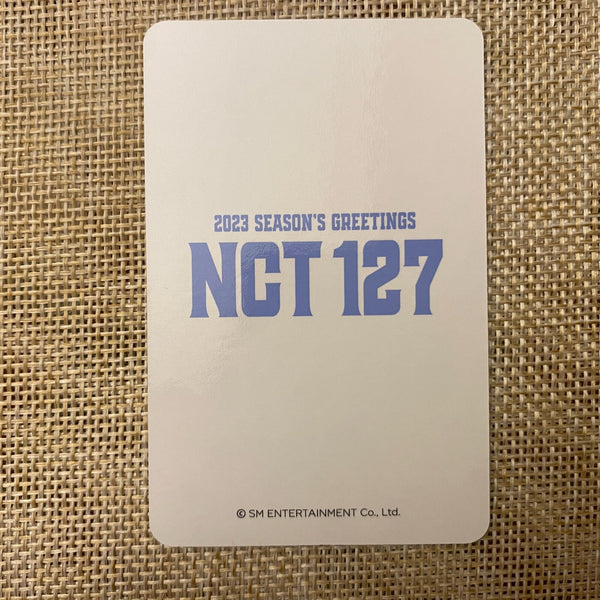 NCT 127 JUNGWOO #1 [2023 Season's Greetings SM Store POB] Official Photocard /+G