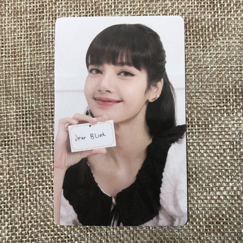 BLACKPINK LISA #1 [ THE GAME Photocard Collection ] Valentine's Ed / New/GFT