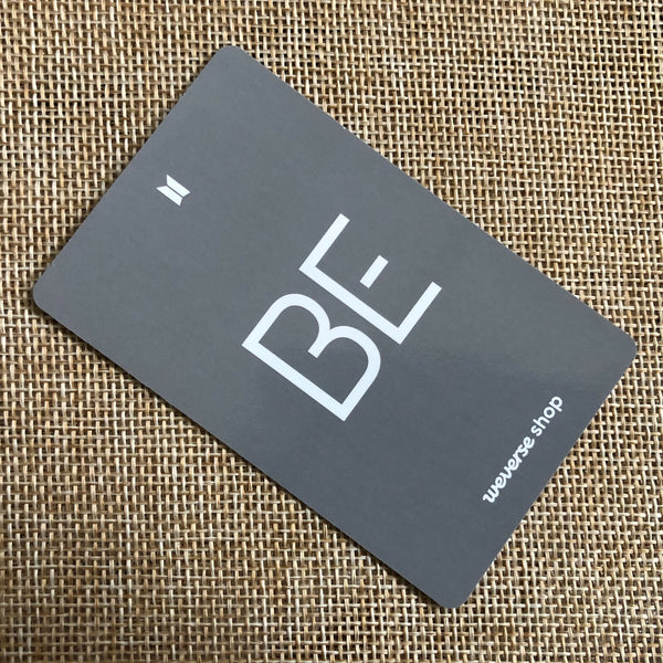BTS JIMIN [BE Essential Edition] Official Photocard, WEVERSE Special / Gift